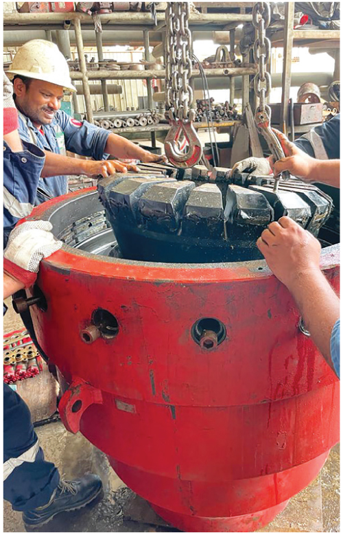 Assembly of Packing unit
