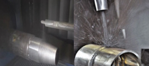 External Shot Peening Threads Connections
